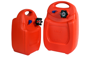 Allpa Plastic Outboard Fuel Tank 12l, With Reserve - 008010 01 72dpi - 9008010