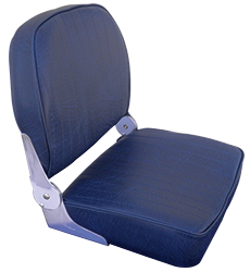 Allpa Folding Boat Chair Model 'Corfu', Dark Blue - 9069122 - 9069122