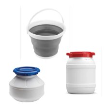 Buckets and containers